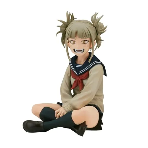Banpresto BP88689P Himiko Toga Figur - Model Statuen aus My Hero Academia, handgefertigte PVC-Figur, ideal für Sammler und Anime-Fans, geliefert in versiegelter Verpackung mit Basisständer.