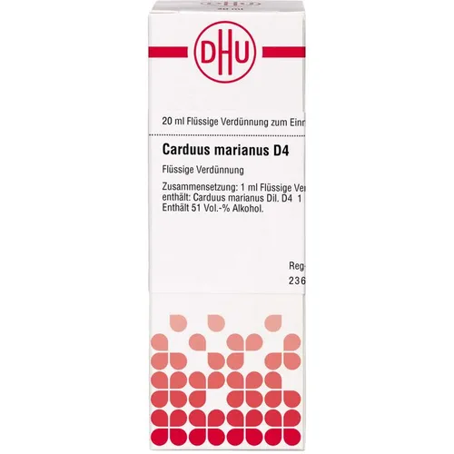 CARDUUS MARIANUS D 4 Dilution 20 ml