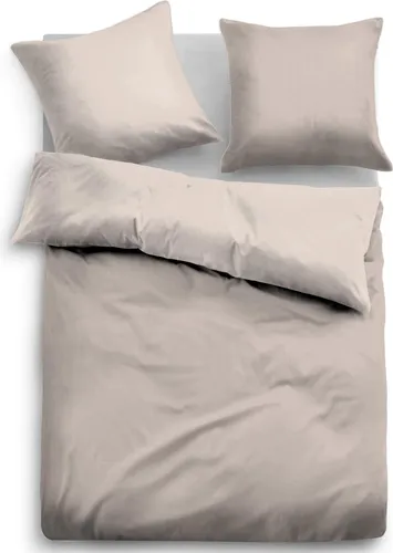 Tom Tailor Satin Bettwäsche UNIOPTIK in beige von Tom Tailor