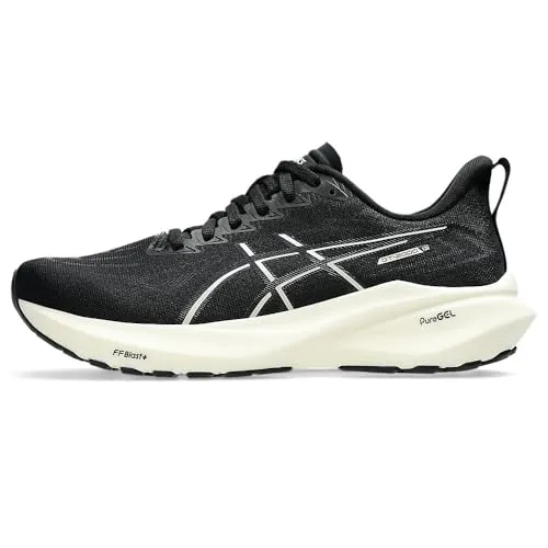 ASICS GT-2000 13 Damen Stabilitätsschuh - Schwarz, Weiß, Größe 39.5 - Laufschuhe mit 3D GUIDANCE SYSTEMTM für adaptive Stabilität und einem sanften Übergang. Die FF BLASTTM PLUS Dämpfung sorgt für ein wolkenähnliches Laufgefühl und optimalen Komfort.