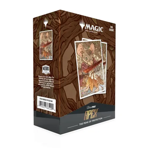 Ultra Pro Apex Sleeves - Bloomburrow Special Artist 1 - Kartenspiele: 105 hochwertige Schutzhüllen für Trading Cards im Standardformat (66x91mm) mit einzigartigem Design von Bloomburrow, ideal für Sammler und Spieler.