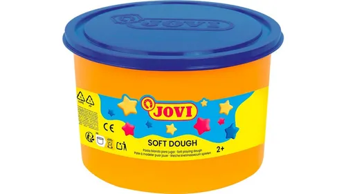 JOVI Soft-Knetmasse, verschiedene Farben, Farbe: blau