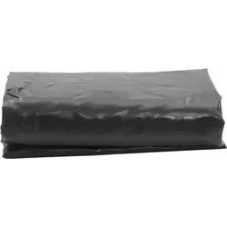 vidaXL Abdeckplane Schwarz 5x5 m 650 g/m² - Planen & Abdeckfolien – Strapazierfähige und wasserfeste Plane aus hochwertigem Canvas, ideal zum Schutz von Gartenmöbeln und mehr, mit praktischen Ösen für einfache Befestigung.