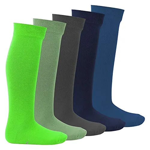 Footstar Kinder Kniestrümpfe (5 Paar) - Everyday! - Cool Colours 27-30