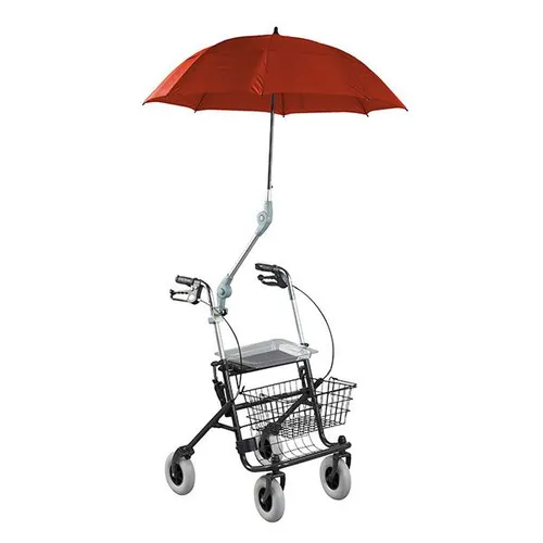 Rolko Kohlgrüber Rollatorschirm inkl. Befestigung (Rot)