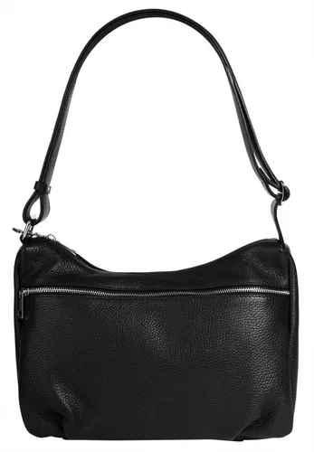 Shopper SAMANTHA LOOK - Elegante Damenhandtasche aus echtem Leder - Handtaschen aus 100% Rindleder, Made in Italy. Minimalistisches Design, ideal für jeden Anlass. Geräumig mit Reißverschluss und verstellbarem Schultergurt.