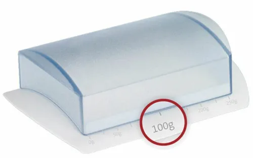 Westmark® Butterdose Frischhaltedose Butter mit Gewichtsskala für 250g 950487006