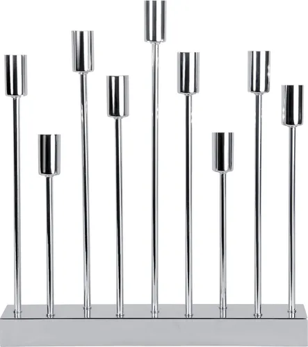 Star Trading Fensterleuchter Pix - Weihnachtsbeleuchtung, eleganter Kerzenständer für 9 Glühbirnen, schafft eine warme und festliche Atmosphäre in Ihrem Zuhause.