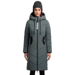 khujo Winterjacke Khujo Aribay 4 Light - Funktionsjacke mit Strickeinsätzen für besonderen Stil und Komfort, ideal für kalte Tage. Praktische Features wie der Zwei-Wege-Reißverschluss und der Gehschlitz sorgen für Bewegungsfreiheit.