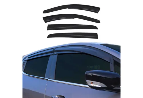 OMAC Lüftungsgitter 4x Windabweiser für Opel Astra G 1998-2005 - Elegante Windabweiser aus witterungsbeständigem Acryl für eine einfache Montage. Sportlicher Look und nahtlose Integration sorgen für ein verbessertes Fahrerlebnis und weniger Windgeräusche. Ideal für alle Wetterbedingungen.