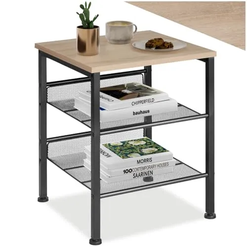 TecTake Beistelltisch Lincoln in braun von tectake