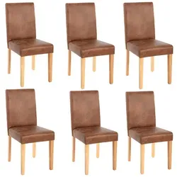 6er-Set Esszimmerstuhl Littau
