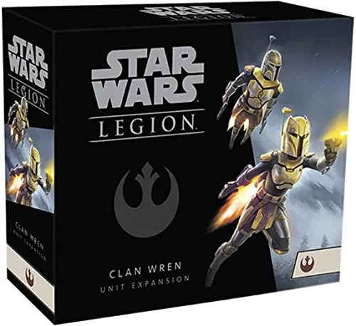 Atomic Mass Games, Star Wars Legion: Rebel Expansions: Clan Wren Unit, Unit Expansion, Miniatures Game, Ages 14+, 2 Players, 90 Minutes Playing Time