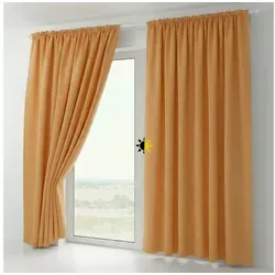 Vorhänge & Gardinen Orange von Beautex