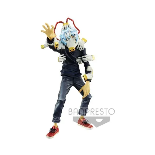 Banpresto My Hero Academia – Tomura Shigaraki Figur - Sammlerfigur aus PVC, 18 cm groß, detailreich und ideal für Fans von My Hero Academia, inklusive Base und bedruckter Box.