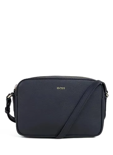 Boss Lenah Umhängetasche aus Leder 23 cm schwarz - Elegante Handtasche aus hochwertigem Leder, perfekt für stilbewusste Frauen und vielseitig kombinierbar.