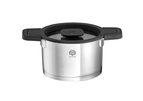 Schulte-Ufer Fleischtopf Maxa by Barski Design 64119-16, Edelstahl, 16 cm