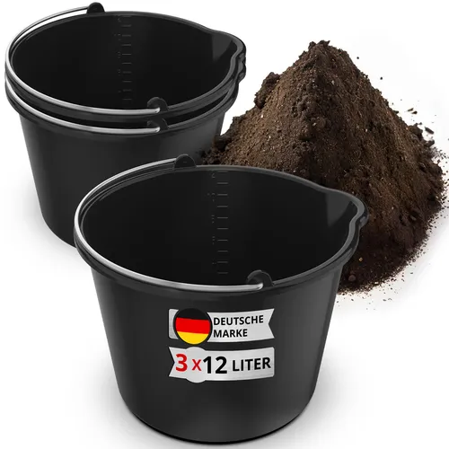 Eimer Schwarz von Oramics