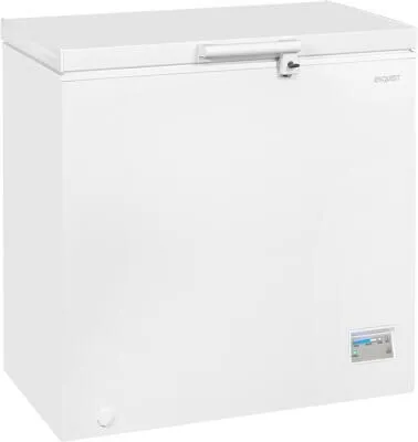 Exquisit GT200-HE-040C Stand Gefriertruhe - 103 cm breit, 198 L, mit LED Beleuchtung und Schnellgefrierfunktion, energieeffizient und geräuscharm