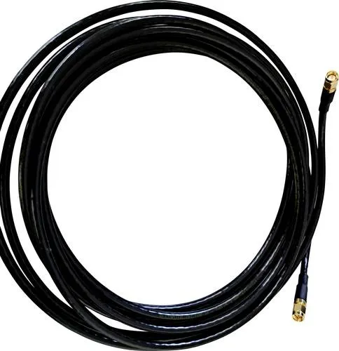 Wittenberg Antennen 10 m Antennenkabel mit SMA-Stecker - 10m SMA Stecker-Stecker Antennenkabel, ideal für stabile Verbindungen in Auto-Handy-Antennen, sorgt für optimalen Empfang.