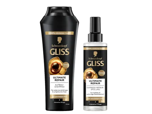 GLISS Shampoo Ultimate Repair 250ml & Express-Repair-Spülung  200ml