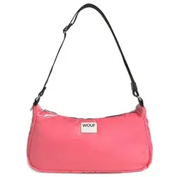 Wouf Glossy Schultertasche 34 cm in Pink - Stylische Wouf Glossy Schultertasche in Pink, ideal für den täglichen Einsatz. Ihr modernes Design und die kompakte Größe machen sie zum perfekten Begleiter für jede Gelegenheit.