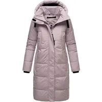 Marikoo LARYAA XVI Damen Winterjacke, rosa (lila rose) - Funktionsjacke mit abnehmbarer Kapuze, leicht und warm gefüttert, ideal für kalte Wintertage und modisch in sieben Farben erhältlich.