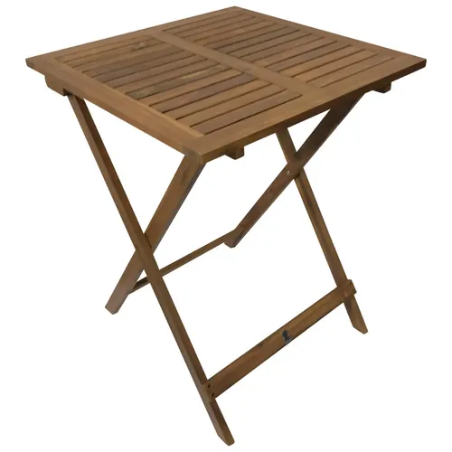 Klappbarer Gartentisch aus Akazienholz 58x58 cm