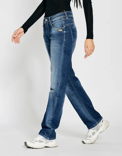 GANG Loose-fit-Jeans 94AMELIE STRAIGHT blau 27 von GANG