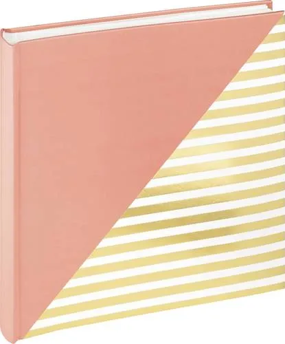walther+ design FA-237-R Fotoalbum (B x H) 26cm x 25cm Rosa 50 Seiten