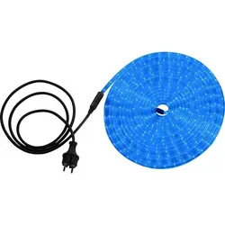 LED Lichterschlauch Blau 9 m mit Stecker