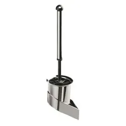 Haug WC-Wandgarnitur mit Rundbürste und herausnehmbarem Topf