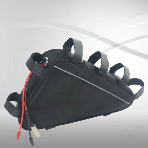 E-Bike Akku 48V 17Ah 816Wh Rahmenakku in Tasche Triangel Lithium-Ionen Batterie