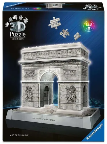 3D Puzzle Iconics: Triumphbogen Paris