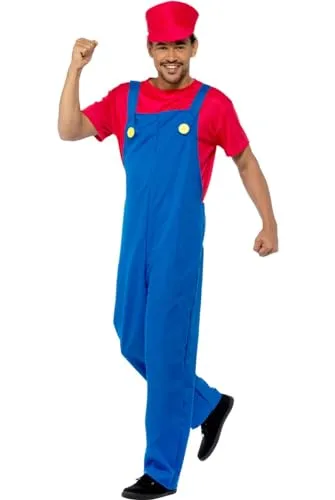 Karnival Costumes 82013 Kostüm, Men, rot, xl