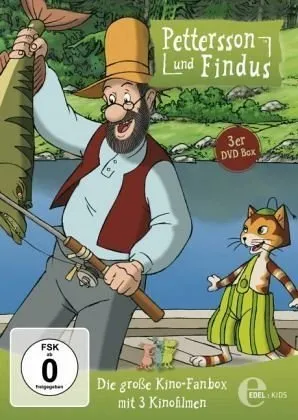 Pettersson & Findus, Kino-Fanbox, Buchhandelsedition, 3 DVDs