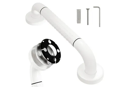 flexilife Haltegriff Wandgriff für Senioren - Haltegriff für Badewanne und Dusche, rutschfest mit bis zu 140 kg Belastbarkeit für sicheren Halt. Einfach zu montieren und zu reinigen, ideal für mehr Sicherheit im Bad.