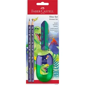 FABER-CASTELL Schreibset Dino grün