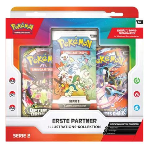 Pokémon Illustrations Kollektion Erste Partner Serie 2 – Vorbestellung