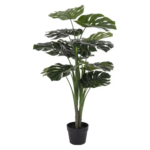 House Nordic Monstera (90 cm) - Kunstpflanze - Kunstpflanze Monstera (90 cm), pflegeleicht und ideal für eine grüne Atmosphäre in jedem Raum.
