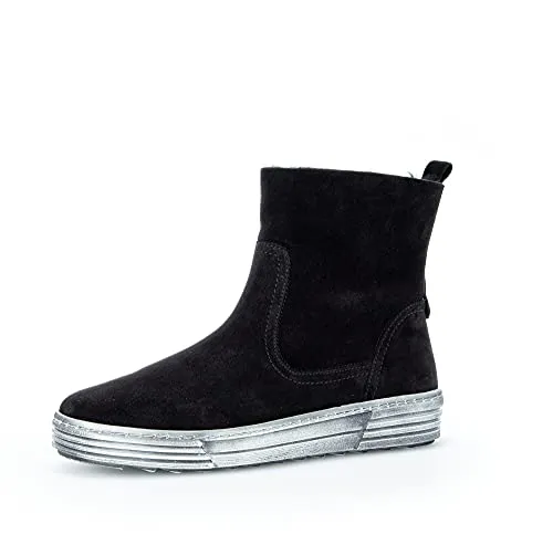 Gabor Adult 73.775.17 Wanderschuhe schwarz Gr. 42 - Damen Wanderschuhe aus hochwertigem Velourleder, ideal für lange Wanderungen und komfortable Passform.