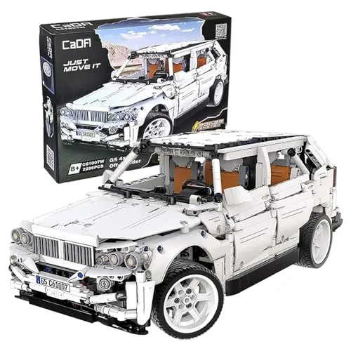G5 4x4 Off-Roader SUV mit höhenverstellbarem Fahrwerk, 6-Zylinder, 2208 Teile, (kompatibel mit Lego Technic), C61007W