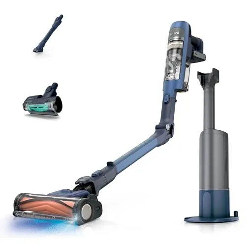 Shark PowerDetect Speed Pet Pro Clean & Empty Akku-Staubsauger – IA3241EUT - Kraftvoller Akku-Staubsauger für Tierhaare, mit innovativer PowerDetect-Technologie. Leicht und kabellos für müheloses Reinigen von Teppichen und Hartböden.