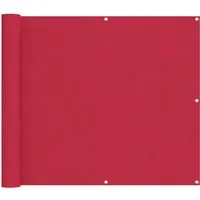 vidaXL Balkonsichtschutz Bordeauxrot 90 x 400 cm - Stylischer Balkonsichtschutz in Bordeauxrot, perfekt für Gärten und Terrassen. Hergestellt aus UV-beständigem Material, bietet er nicht nur Schatten, sondern auch eine moderne Ästhetik für jeden Außenbereich.