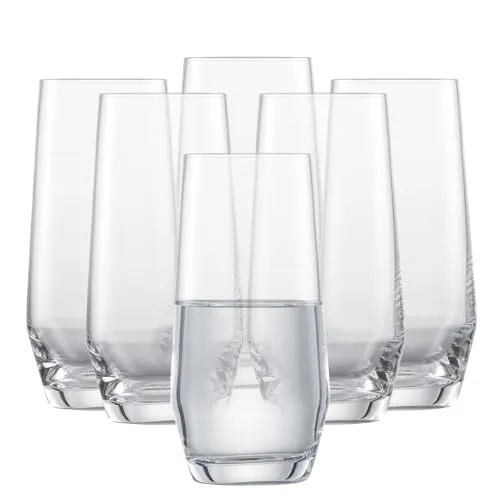 Schott Zwiesel Becher Pure 357 ml 6er - Gläser mit elegantem Design, bruchsicher und ideal für stilvolle Anlässe oder den täglichen Gebrauch.