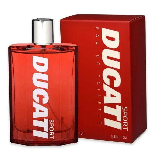 Ducati Sport Eau De Toilette 100ml für Herren - Herrendüfte - Frischer, sportlicher Duft für den modernen Mann, geliefert im eleganten Originalkarton.