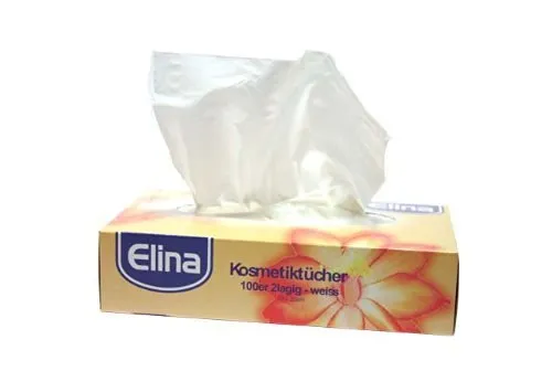 Elina Kosmetiktücher 100er 2lagig, Weiss von Unbekannt