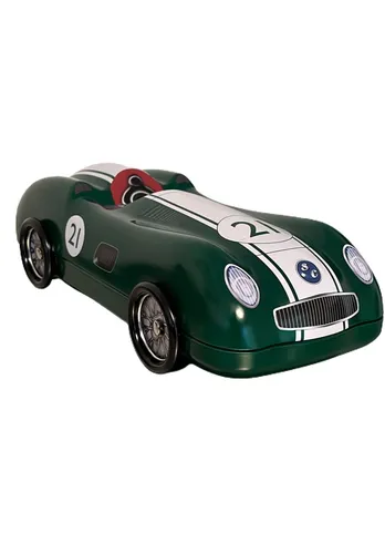 Keksdose Gebäckdose Vorratsdose Gebäckdose Dose Motiv Speedster Nr. 21 grün