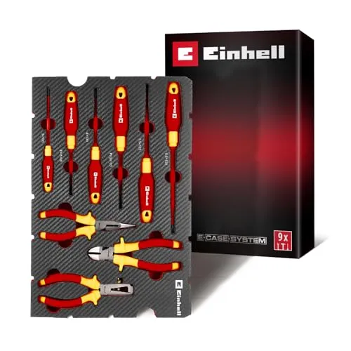 Produktbild EINHELL E-Case VDE Elektriker-Werkzeugset 9-teilig