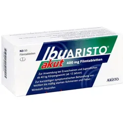 Ibuaristo Akut 400 mg Filmtabletten von Aristo